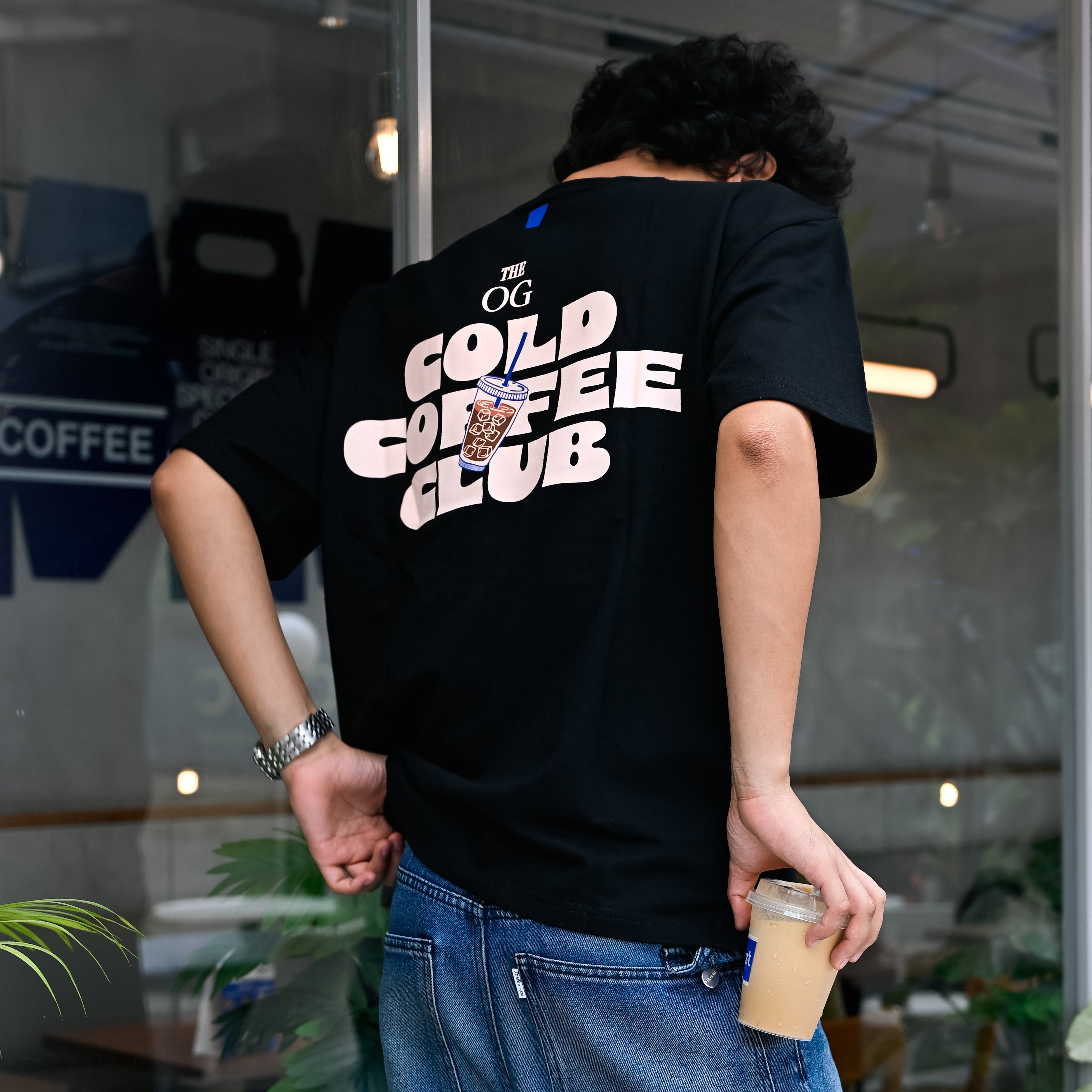 The OG Cold Coffee Club - Oversized Unisex Tee – FirstcoffeeIndia