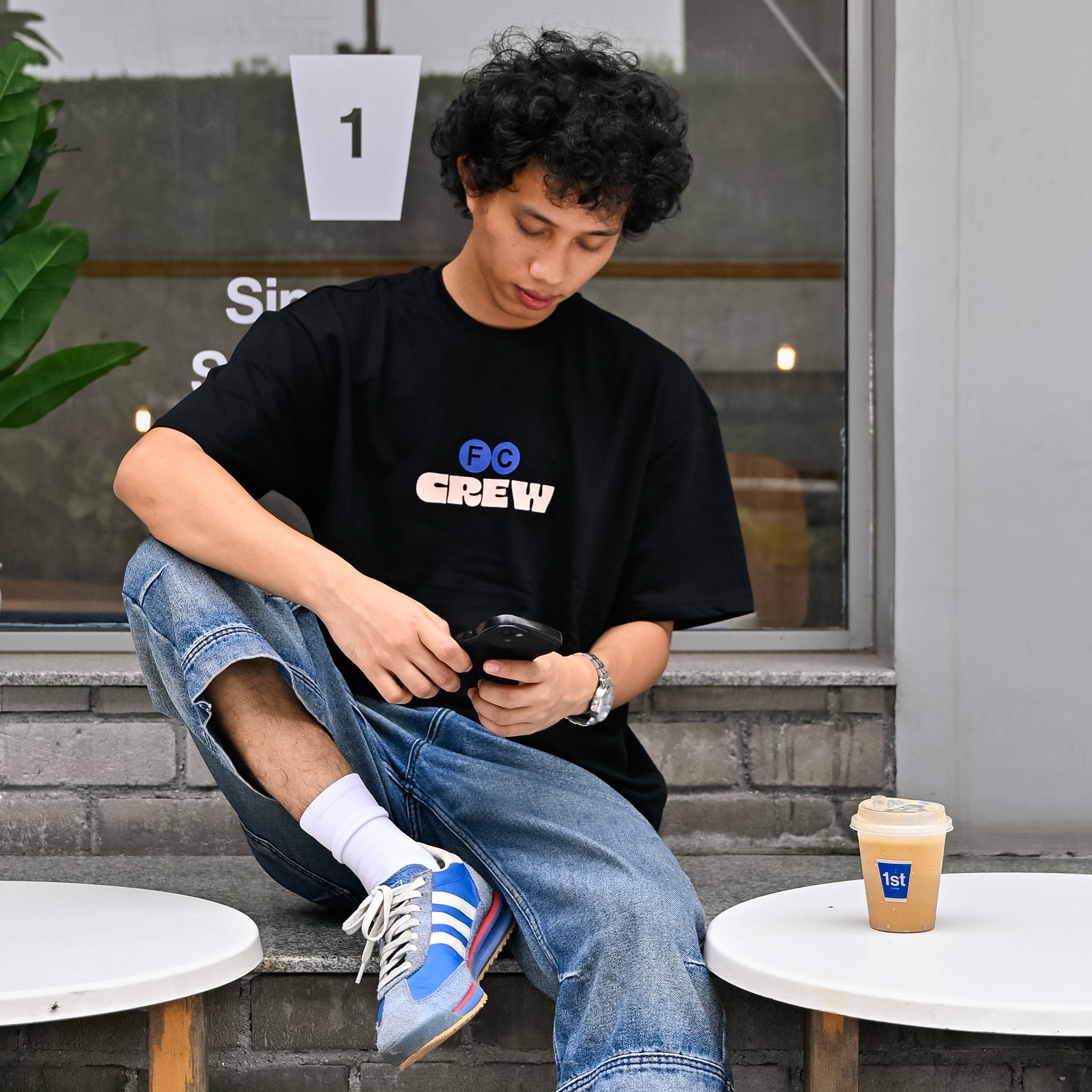 The OG Cold Coffee Club - Oversized Unisex Tee – FirstcoffeeIndia